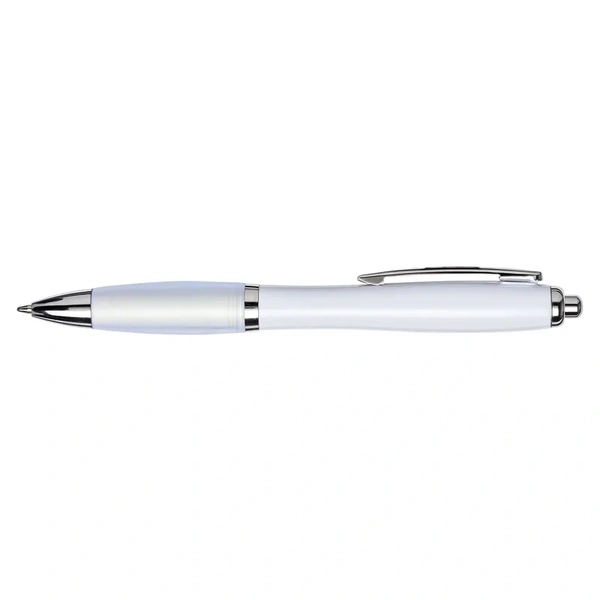 Full Colour Nash Ballpoint Pen - White