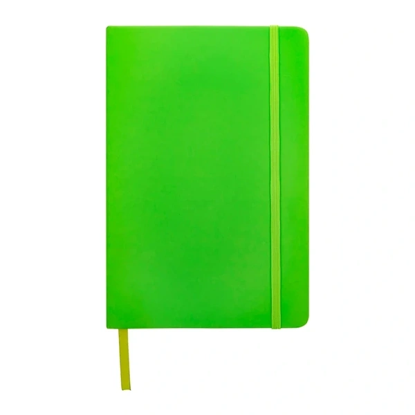 Custom A5 Notebook - Lime Green